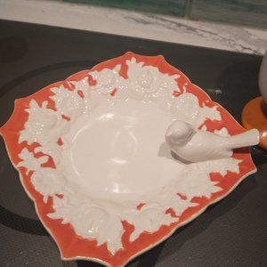 Vintage Bird Cup and Bird Saucer